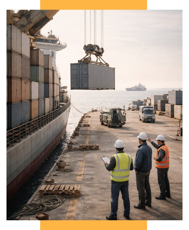 Морские перевозки грузов по миру от 45635 р. | СетСервис-Бль