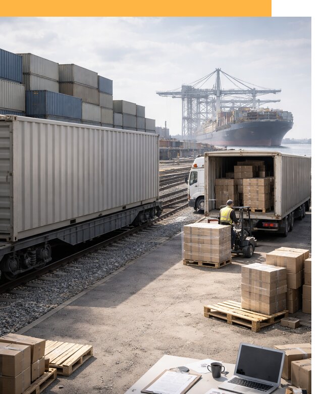 Мультимодальные перевозки грузов по миру от 45635 руб