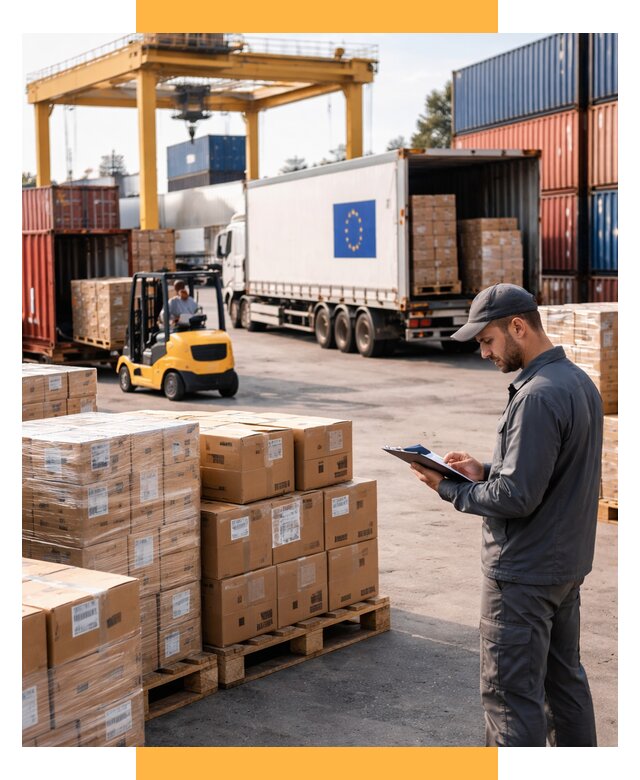 Доставка грузов из Европы от 12169 р., логистика СетСервис-Бль