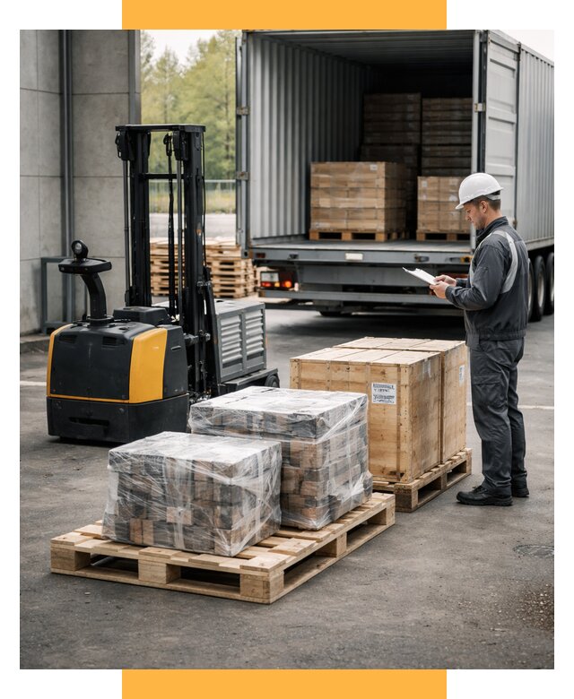 Доставка оборудования из Европы под ключ от 45635 р. | СетСервис-Бль