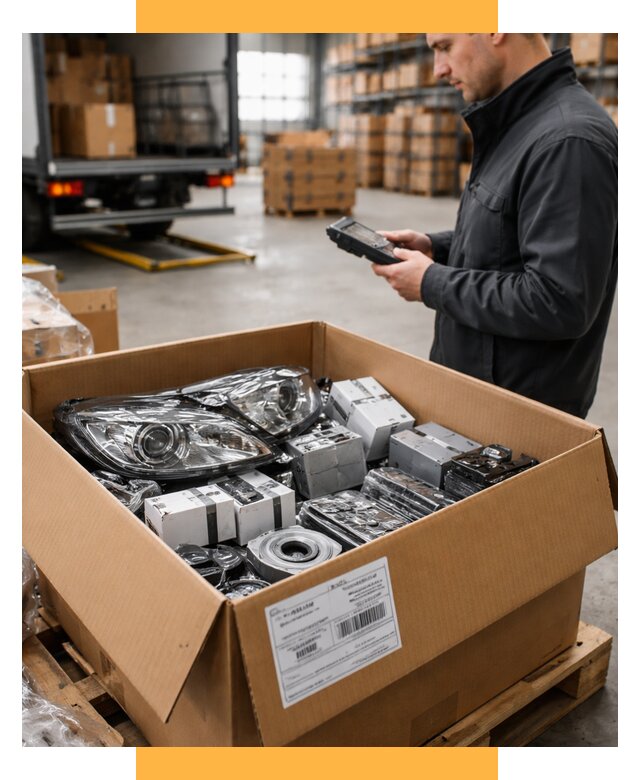 Доставка автозапчастей из Европы под ключ от 12676 р. | СетСервис-Бль