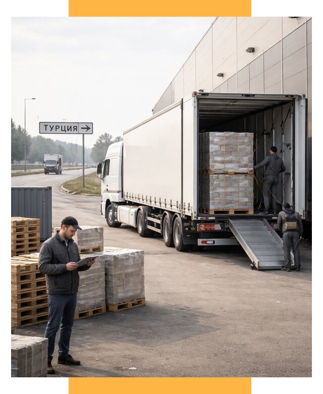 Автоперевозки и доставка фурой из Турции от 121692 р. | СетСервис-Бль