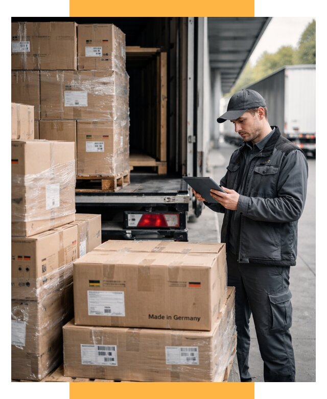 Доставка грузов из Германии от 45635 р. быстро - СетСервис-Бль