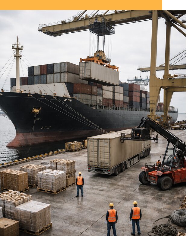 Морские перевозки из Индии: доставка FCL/LCL, таможня от 121692