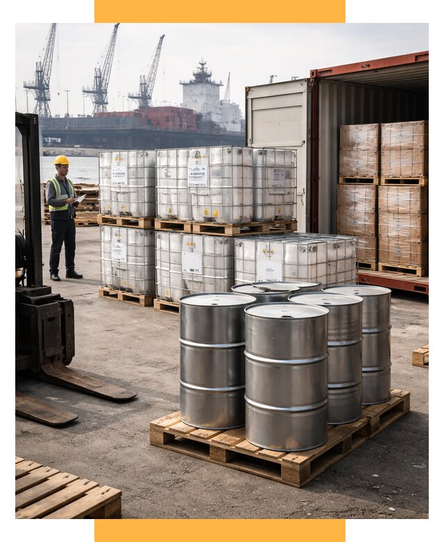 Доставка химического сырья из Индии от 253525 р. | СетСервис-Бль