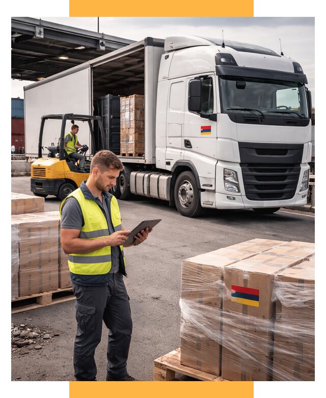 Автоперевозки из Армении от 96340 р. — услуги СетСервис-Бль