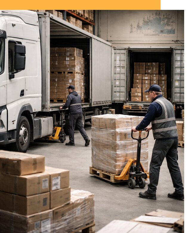 Международная доставка грузов в Эстонию с таможенным сопровождением от 8620 руб.