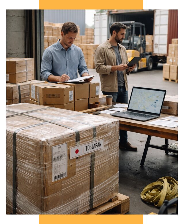 Доставка грузов в Японию от 25353 р., логистика СетСервис-Бль