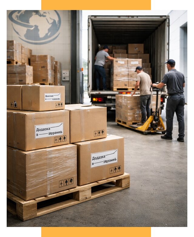 Доставка грузов в Израиль и экспорт от 45635 р. СетСервис-Бль