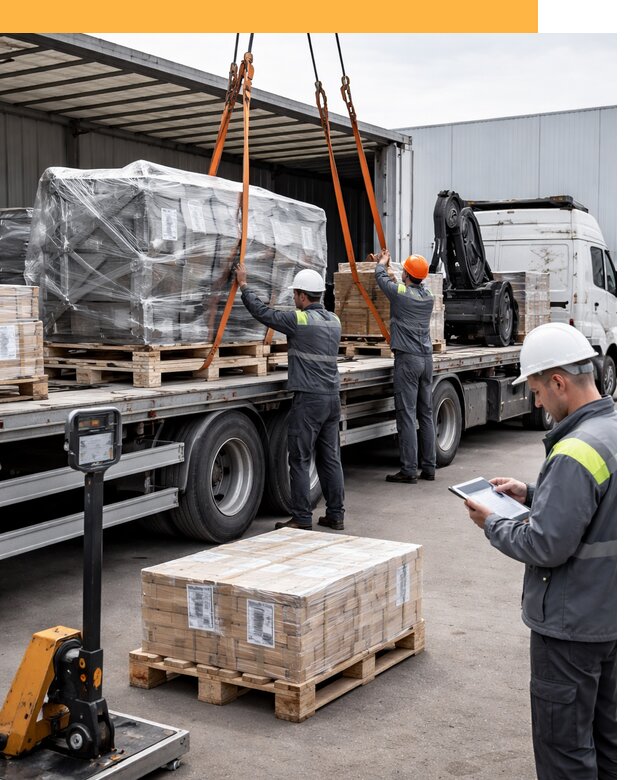 Перевозка крупного оборудования по миру от 30423 руб