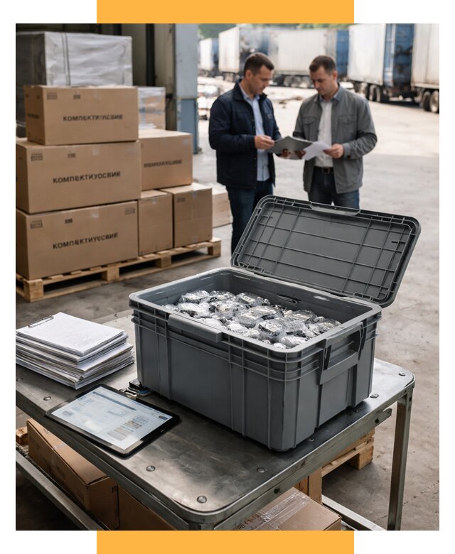 Перевозка комплектующих из Китая от 6592 р. | СетСервис-Бль