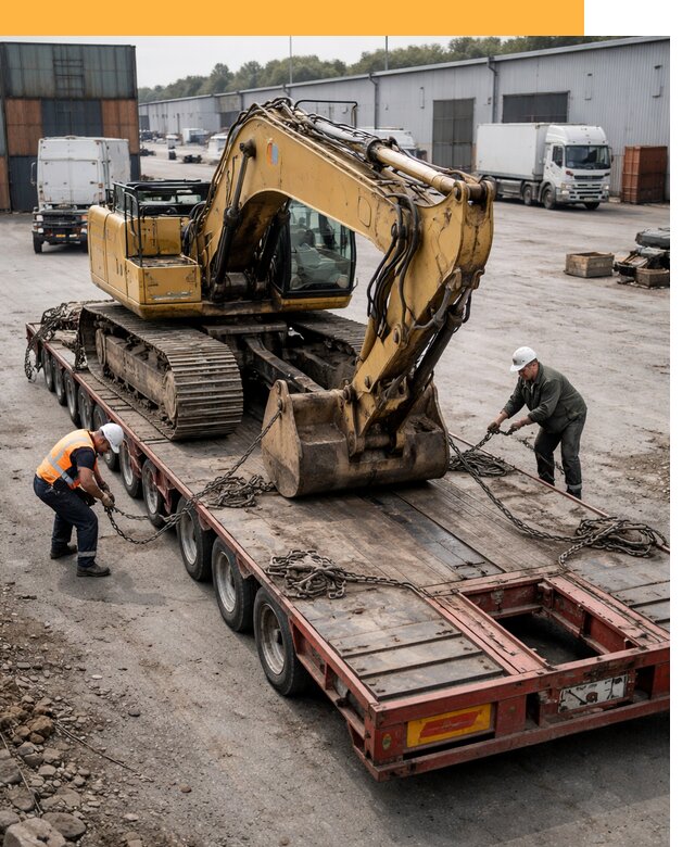 Перевозка спецтехники по России и миру от 45635 руб