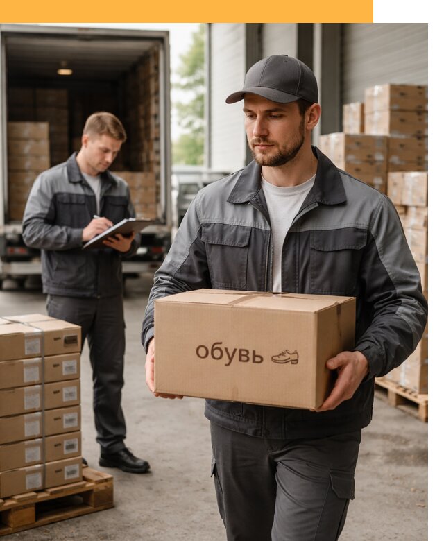 Международная перевозка обуви с таможенным оформлением от 4563