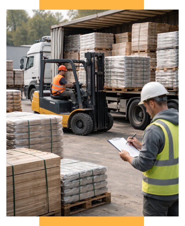 Перевозка строительных материалов от 5578 р. | СетСервис-Бль