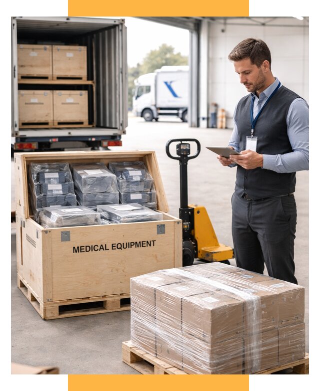 Перевозка медицинского оборудования от 15212 р. в СетСервис-Бль