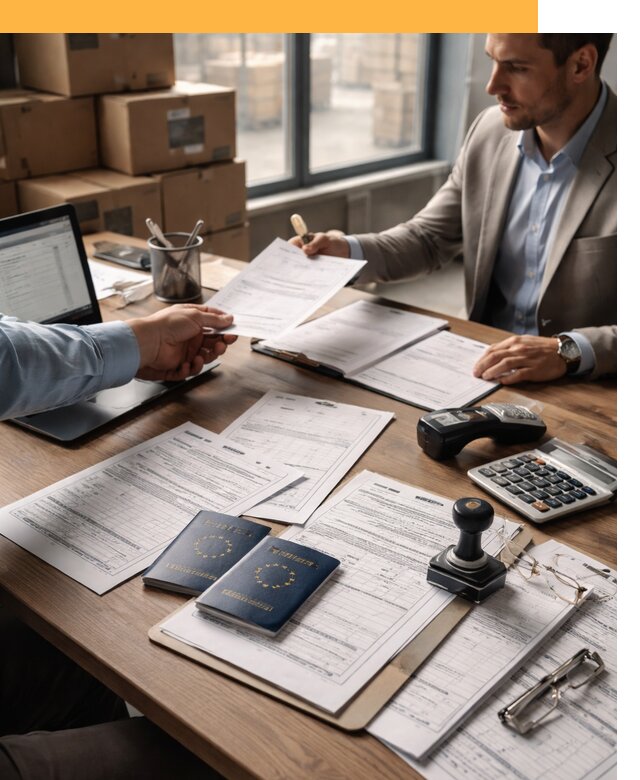 Таможенное оформление грузов из Европы от 8620 руб