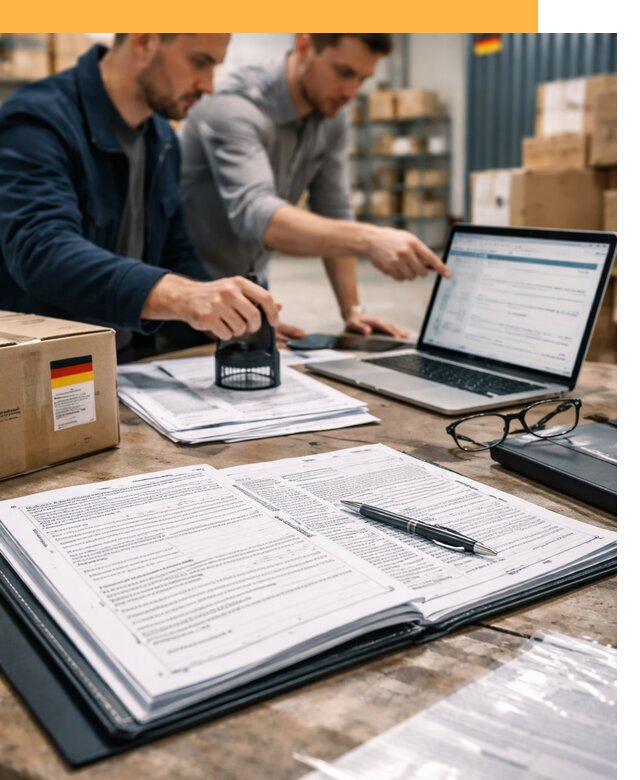 Таможенное оформление грузов из Германии от 9127 руб.