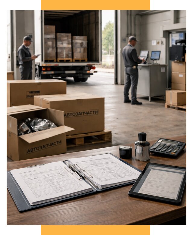 Таможенное оформление автозапчастей под ключ от 8620 р., СетСервис-Бль
