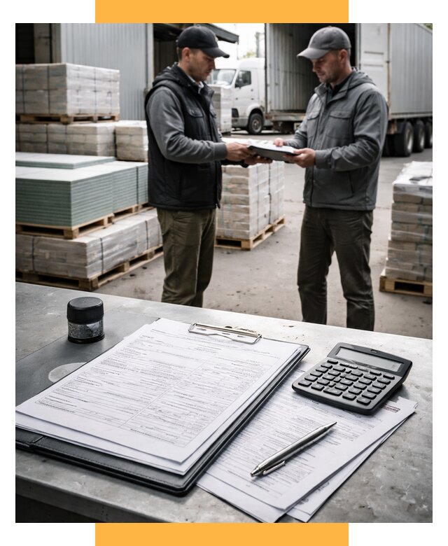 Таможенное оформление стройматериалов от 8620 р. | СетСервис-Бль