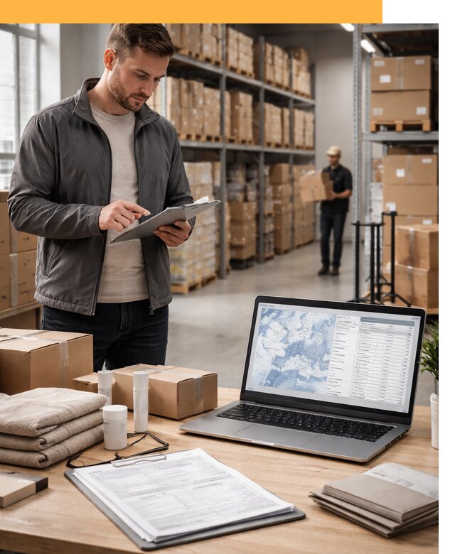 Закупка товаров в Европе под ключ: доставка, таможня от 7606 руб