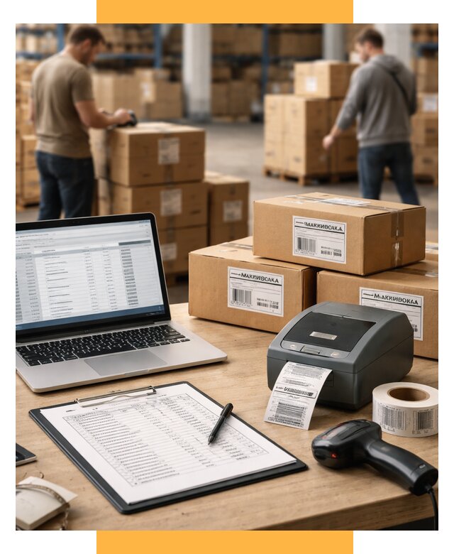 Маркировка импортных товаров от 4563 р. под ключ, СетСервис-Бль
